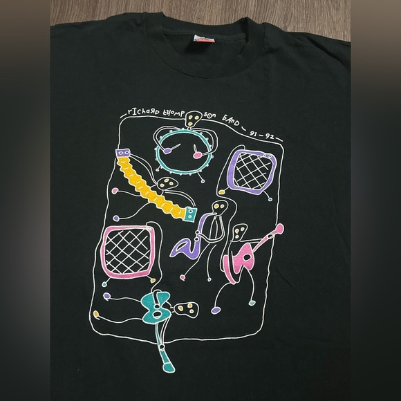 Vintage Richard Thomson Band 1991-1992 Shirt - Picture 4 of 4